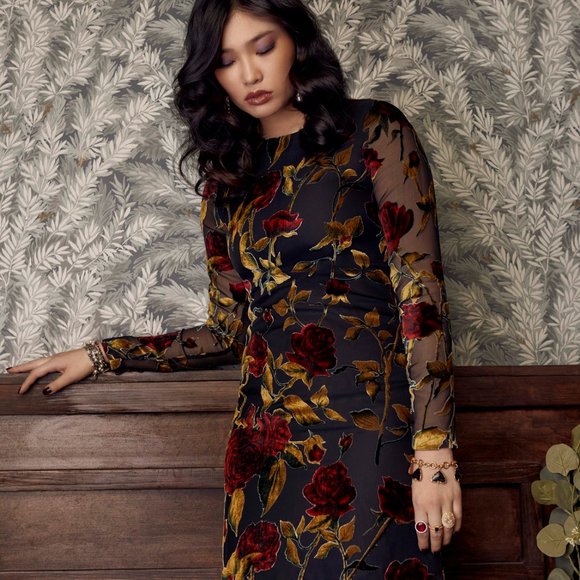 Forest Lily Dresses | Nwt Forest Lily Classy Blackred Dress 237 | Poshmark